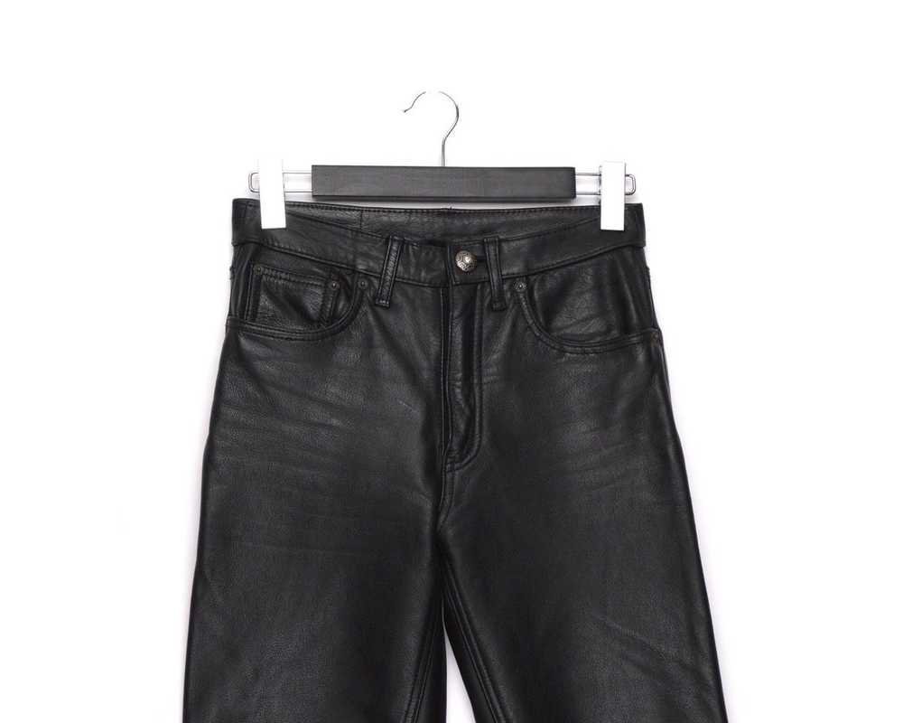 Levi's Vintage Levi’s Genuine Leather Black Pants - image 4