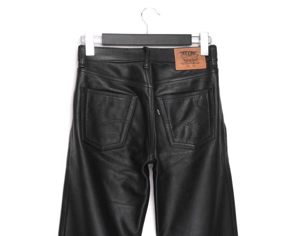 Levi's Vintage Levi’s Genuine Leather Black Pants - image 9