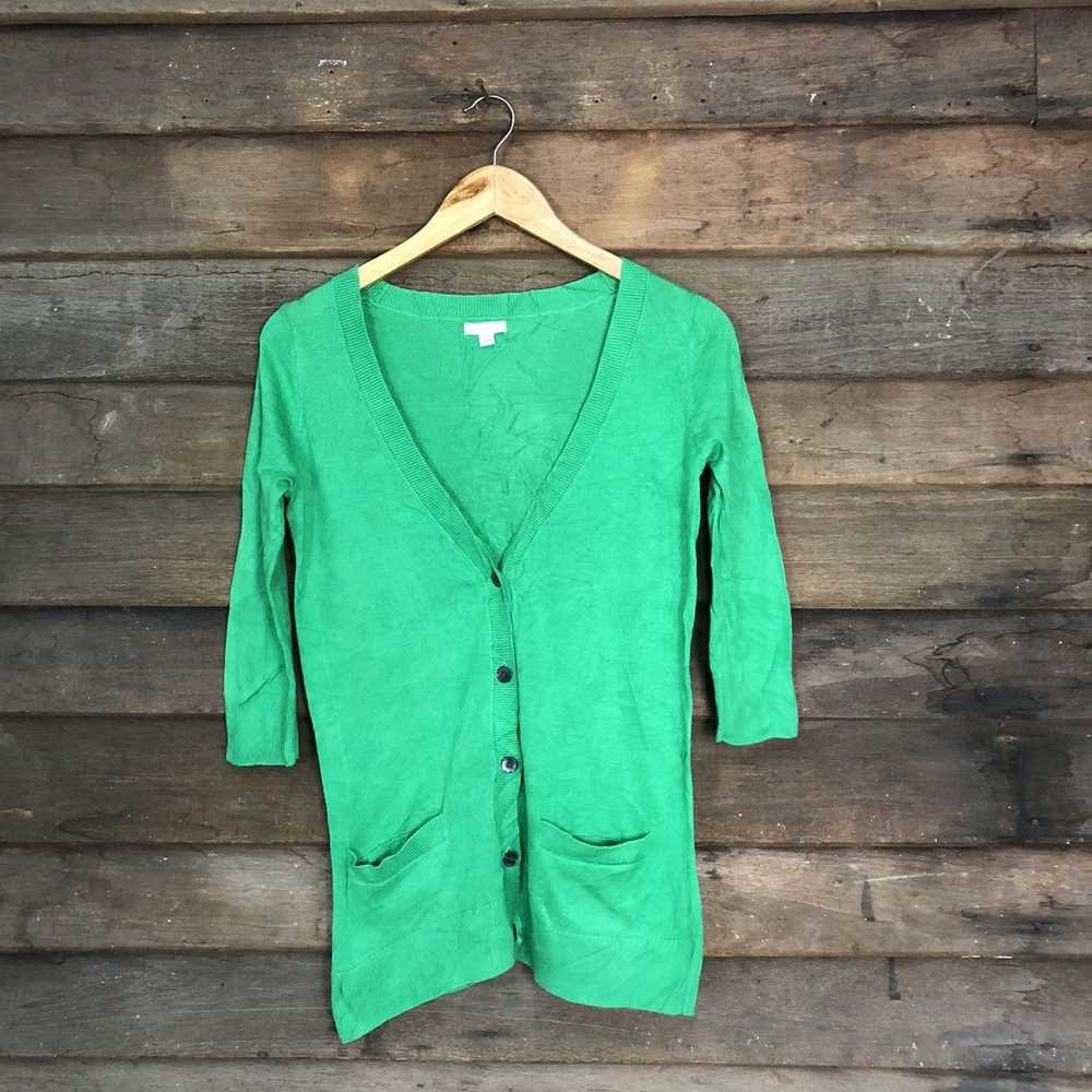 Cardigan × Gap × Patterned Cardigans Gap Green ja… - image 1