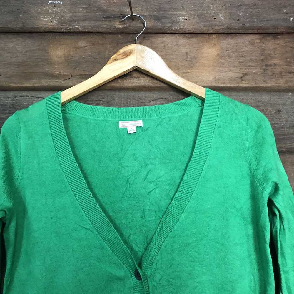 Cardigan × Gap × Patterned Cardigans Gap Green ja… - image 4
