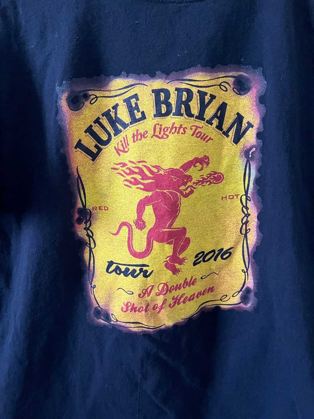 Band Tees × Streetwear × Vintage 2016 Luke Bryan … - image 5