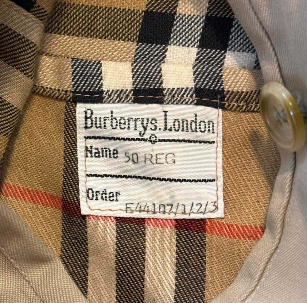 Burberry Burberry Trench Coat - image 5