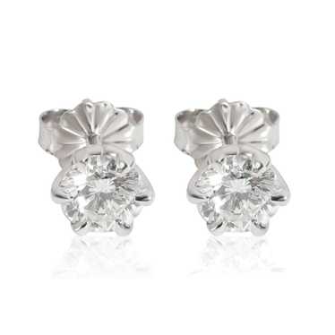 Other 6 Prong Diamond Stud Earring in Platinum 1.0