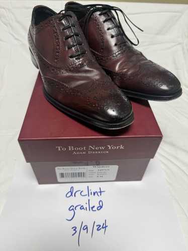 To Boot To Boot NY Adam Derrick - Windsor in Bordo