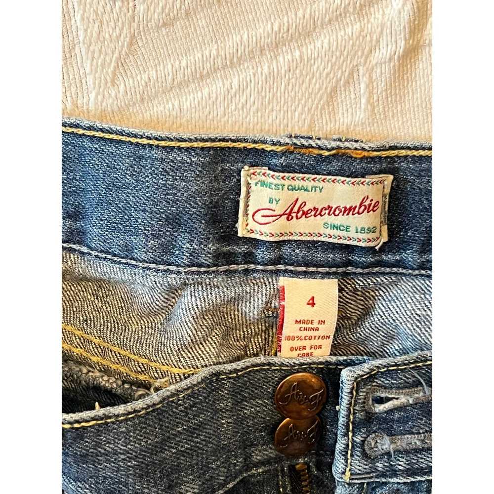 Abercrombie & Fitch Abercrombie Blue Jeans Distre… - image 3