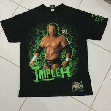 Vintage × Wwe Triple H WWE big Print Double Sided… - image 1