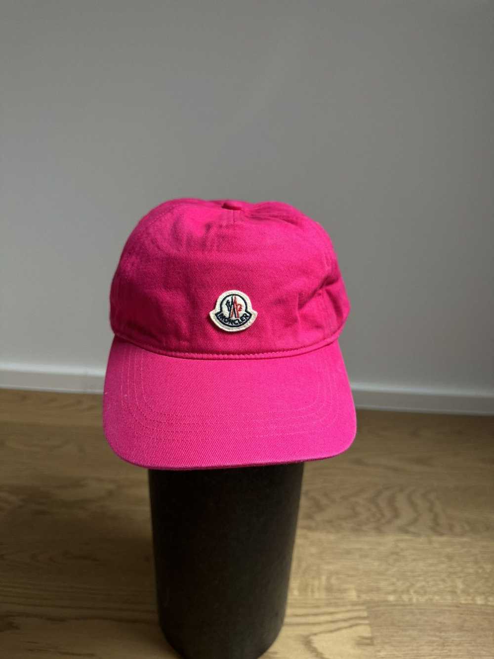 Luxury × Moncler × Streetwear Moncler pink cap (O… - image 1