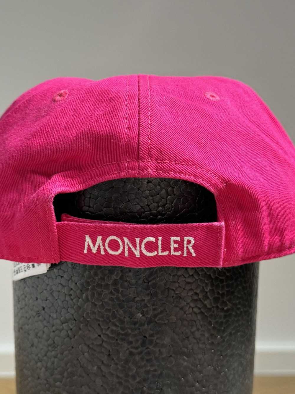Luxury × Moncler × Streetwear Moncler pink cap (O… - image 4