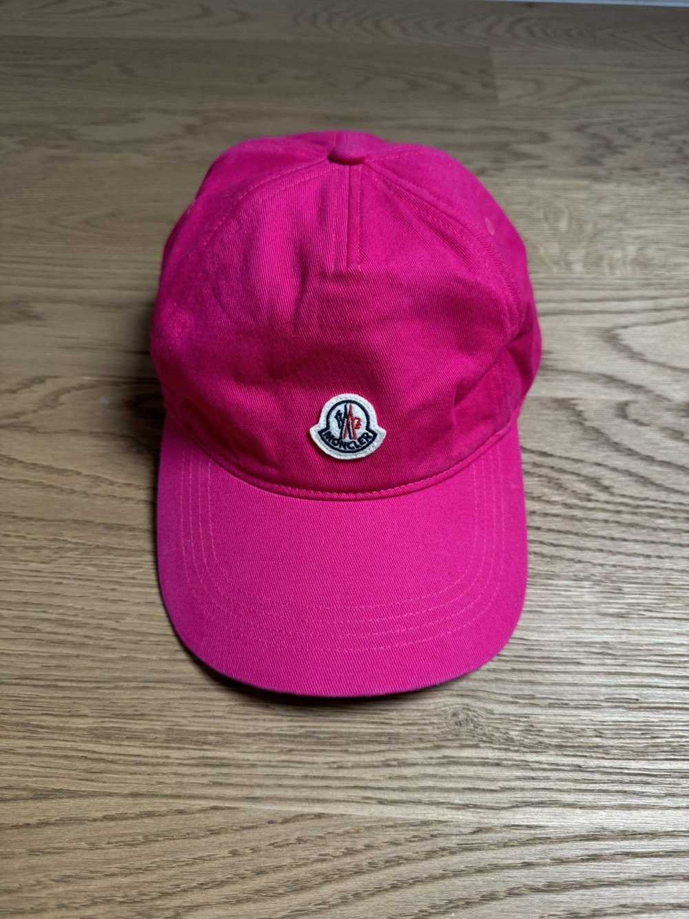 Luxury × Moncler × Streetwear Moncler pink cap (O… - image 5