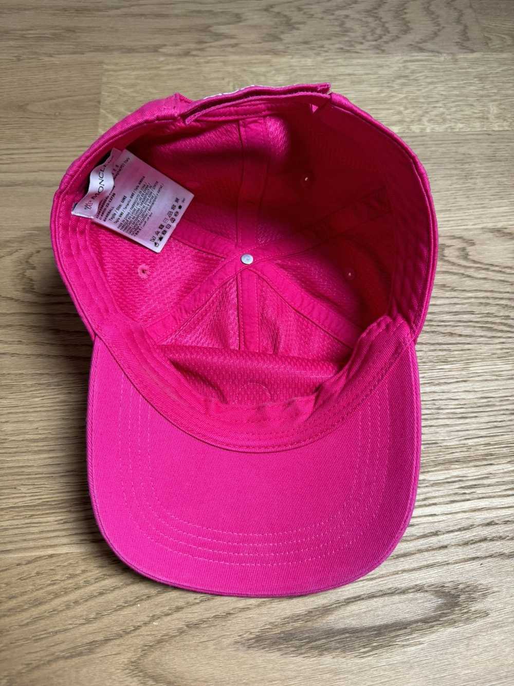 Luxury × Moncler × Streetwear Moncler pink cap (O… - image 6