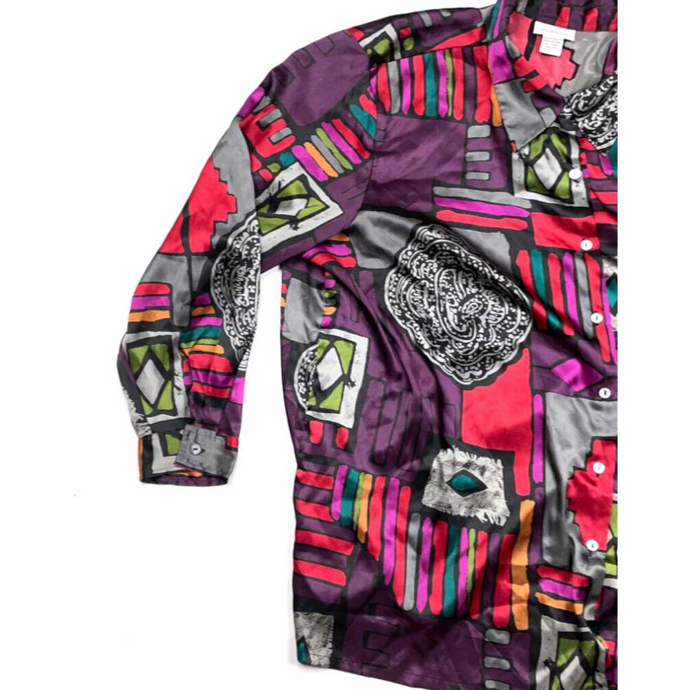 Avenue VTG 90s Style Fresh Prince Bel-Air Abstrac… - image 3