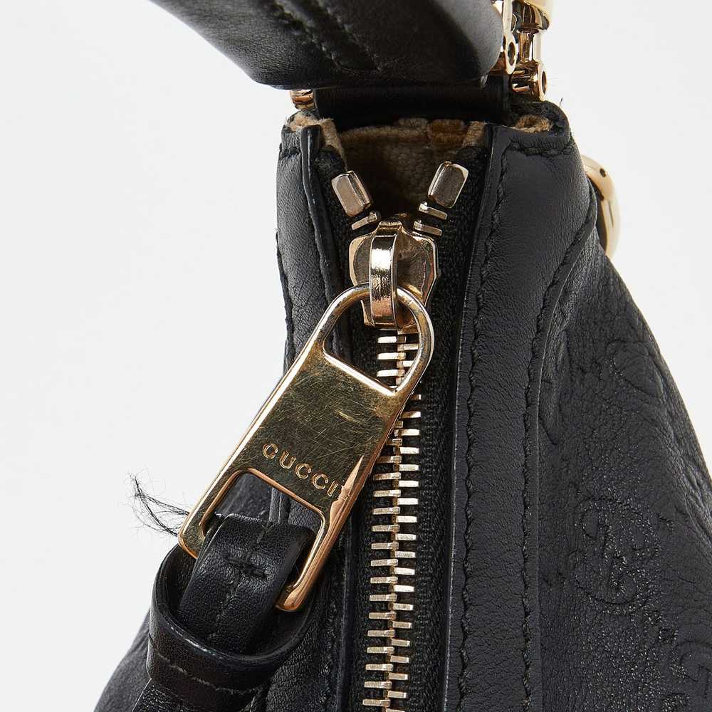 Gucci GUCCI Black ssima Leather Miss GG Original … - image 6