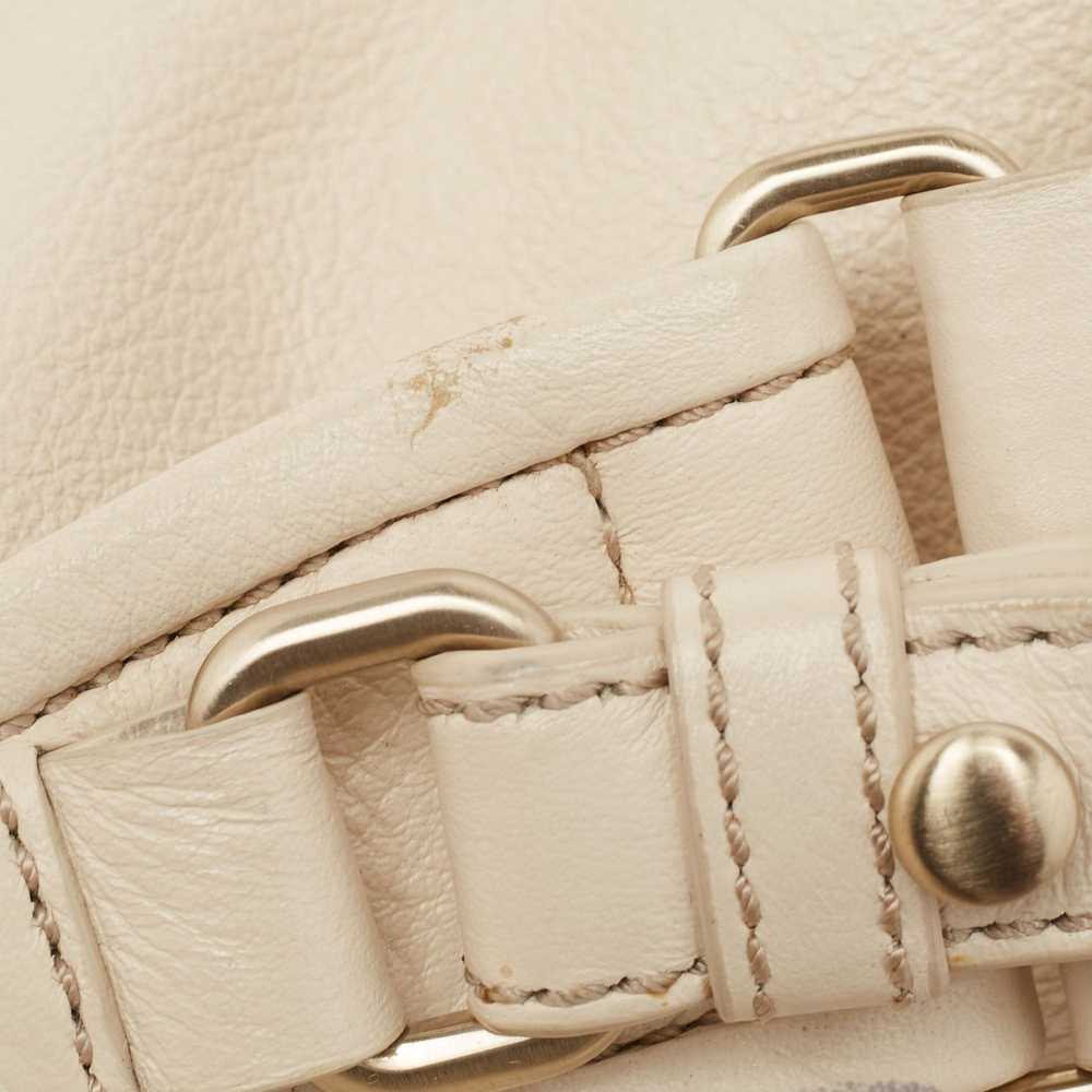 Givenchy GIVENCHY Light Beige Leather Double Hand… - image 8