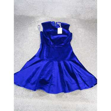 Ted Baker Ted Baker A-Line Dress Womens 1 Blue Sl… - image 1