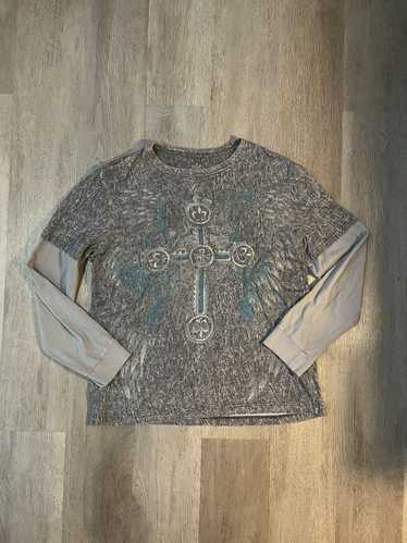 Affliction × Helix × Tapout Y2K Longsleeve afflict