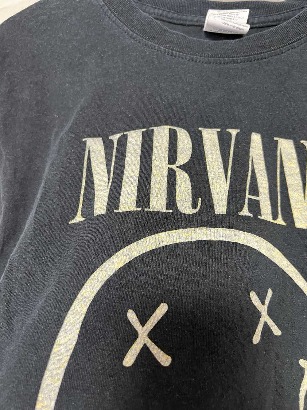 Band Tees × Rock T Shirt × Vintage Nirvana 00s Vi… - image 9