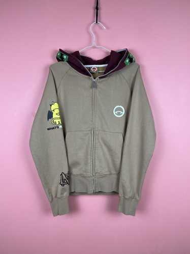 Designer × Streetwear Devil nut full zip hoodie s… - image 1