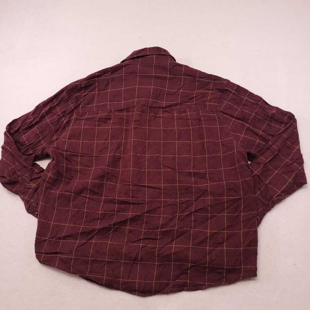 Haggar Haggar Windowpane Flannel Long Sleeve Shir… - image 11
