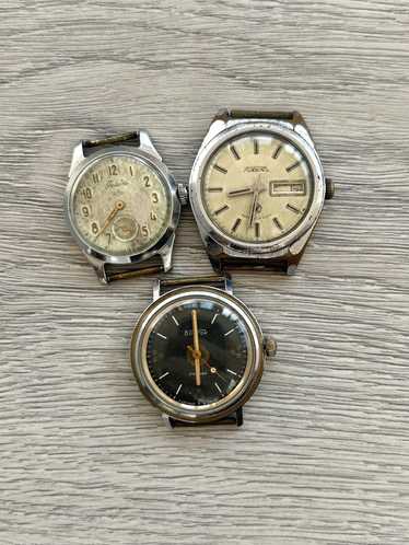 Vintage × Watch × Watches 3 Vintage Watches USSR S
