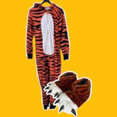 Tipsy Elves Tipsy Elf Tiger Union Suit Fun Adult … - image 1
