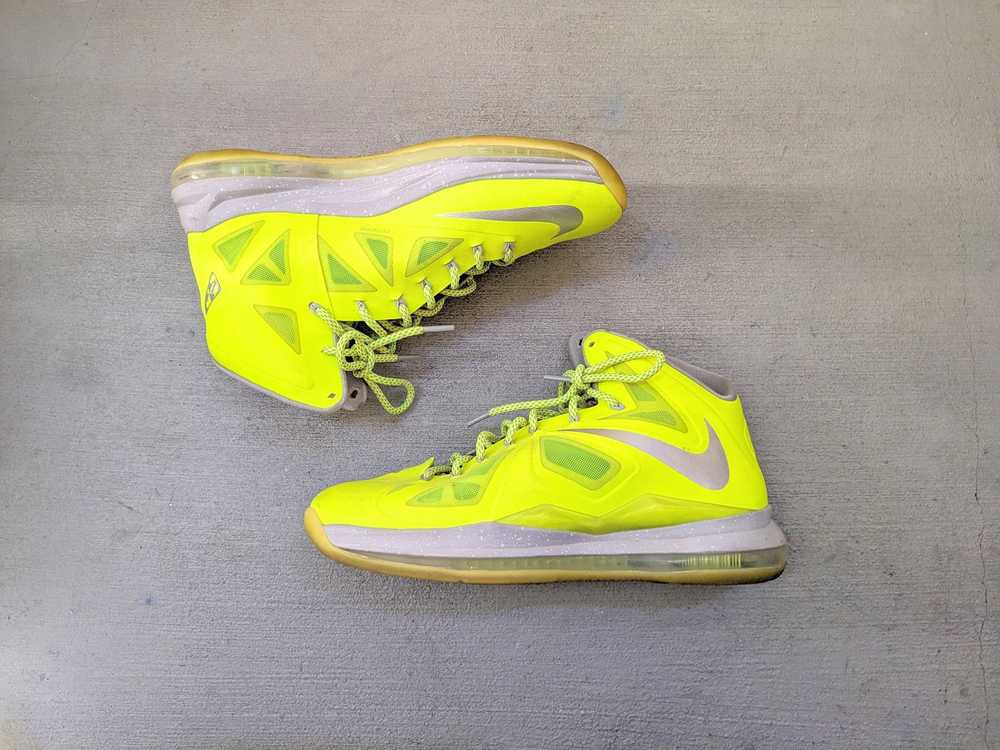 Nike × Streetwear Nike LeBron 10 Volt 11 541100-7… - image 1