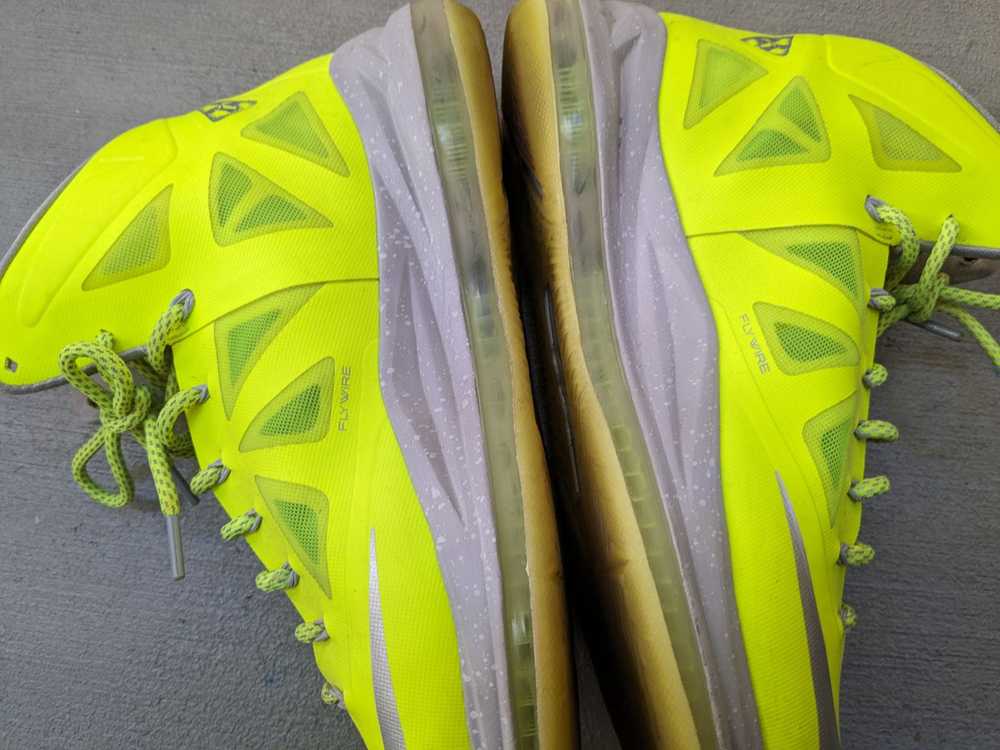 Nike × Streetwear Nike LeBron 10 Volt 11 541100-7… - image 9
