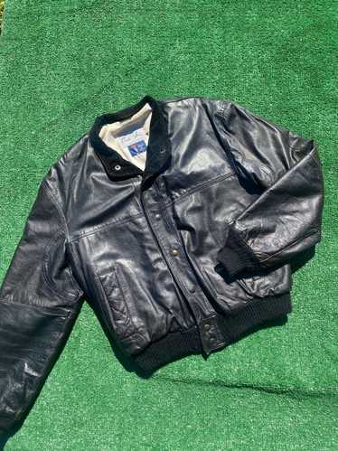 Avant Garde × Leather Jacket × Vintage 80’s Leathe
