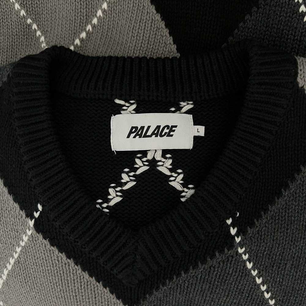 Palace 23AW Argyle Knit Vest - image 4