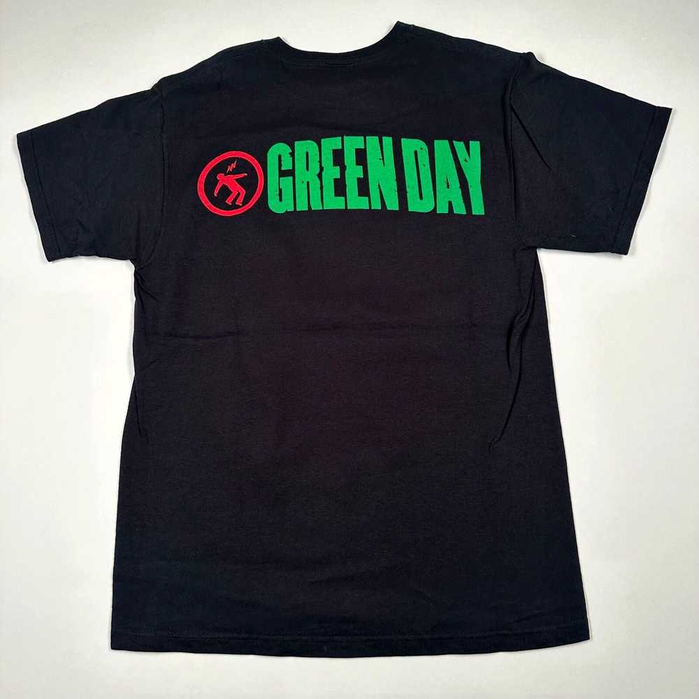 Fruit Of The Loom Vintage 2000s Green Day Shirt M… - image 4