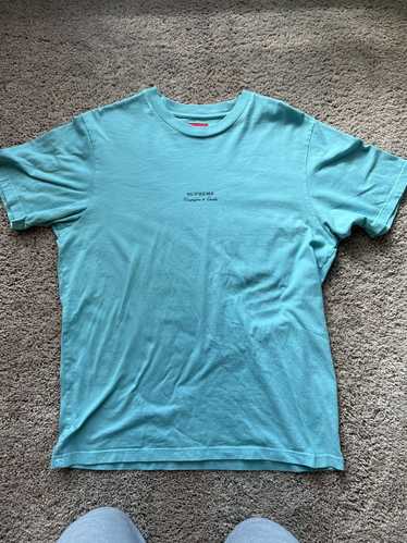 Supreme Supreme Qualite Teal Tee