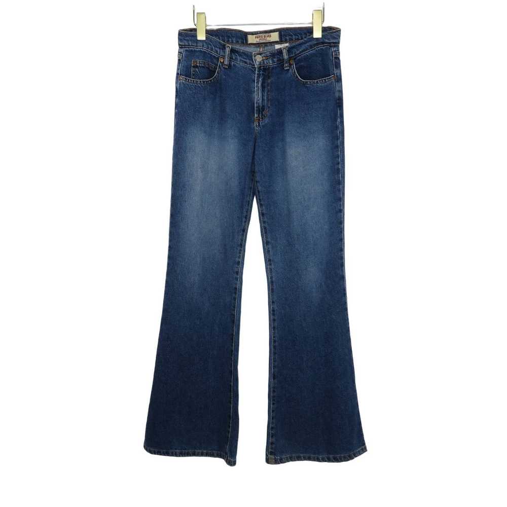 Vintage Y2K Paris Blues Flared Jeans Bell Bottoms… - image 1