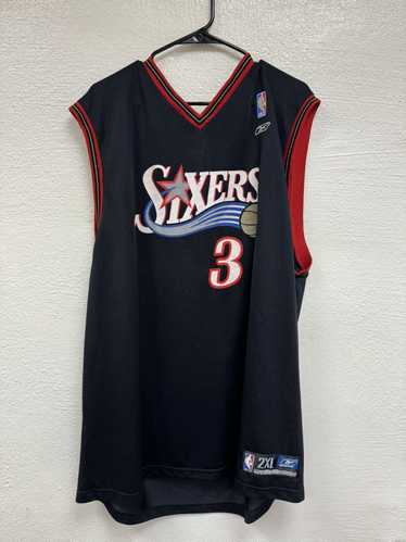 NBA Black sixers Iverson Jersey