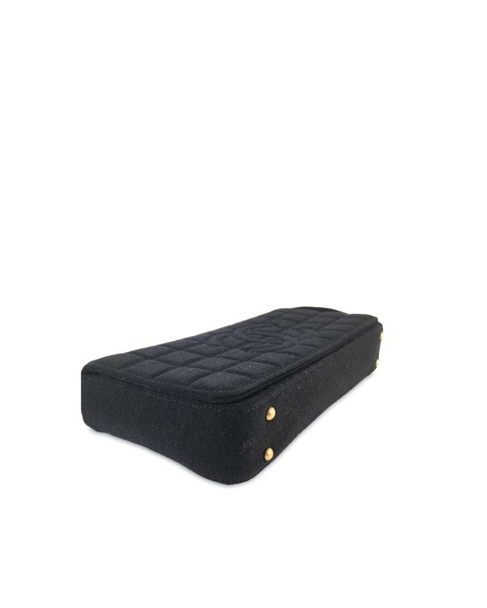 Chanel Chocolate Bar Flap Shoulder Bag - image 4