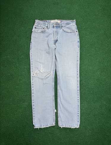 Levi's Levi’’s 505 Y2K Distressed Straight Leg Lig