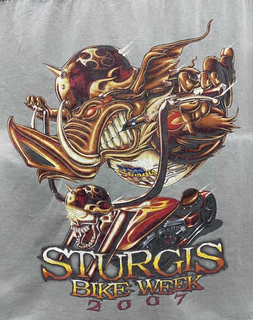 Hype × Streetwear × Vintage VTG Sturgis Bike Week… - image 7