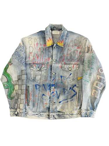 Balenciaga Balenciaga Paris Denim Jacket Size 36 P