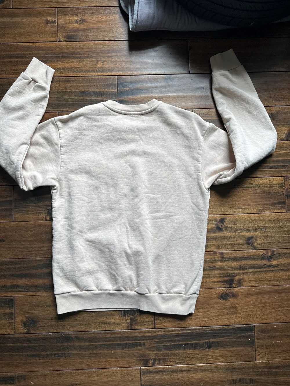 Travis Scott Beige Utopia Logo Sweatshirt Size Sm… - image 2