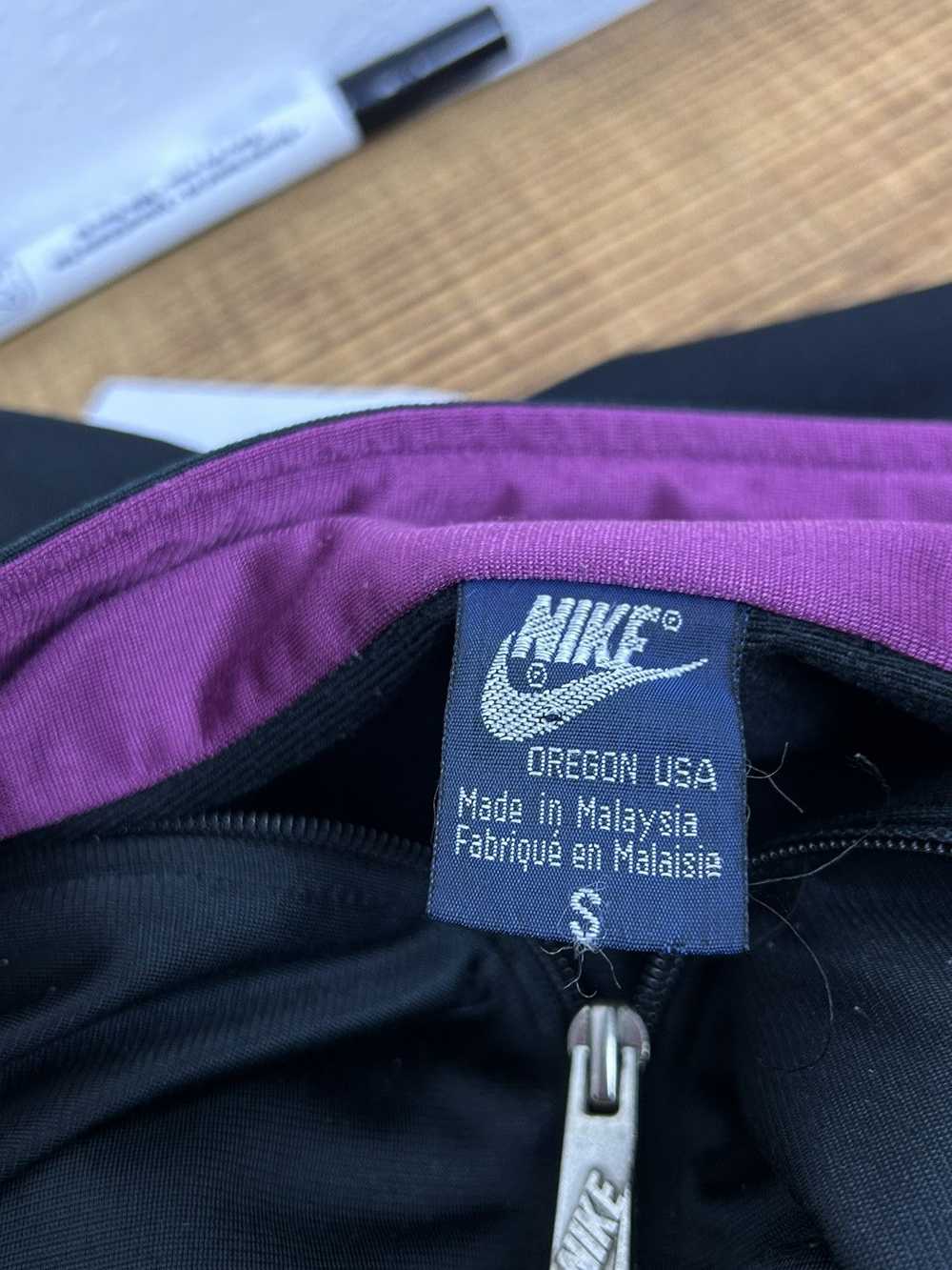 Nike × Vintage 80s Vintage Nike Oregon Usa Zipper… - image 8