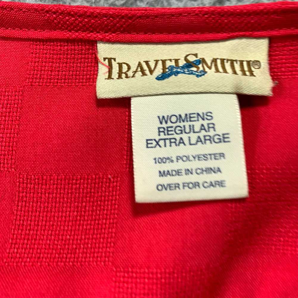 Vintage TRAVELSMITH Shirt Womens XL Button Up Blo… - image 3