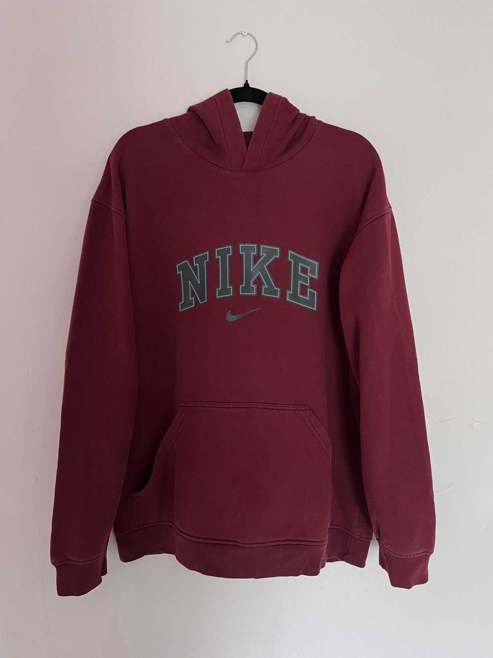 Nike × Vintage Nike big logo hoodie 80s - image 2