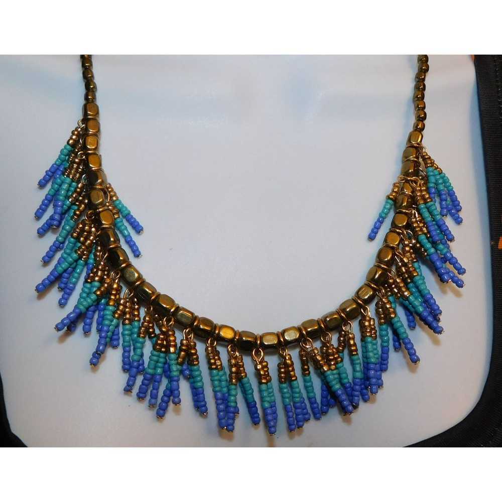 Other Bohemian Fringe Necklace - image 2