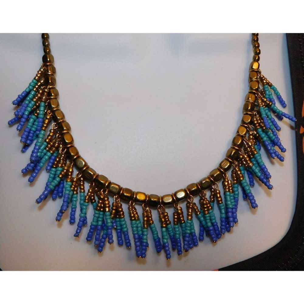 Other Bohemian Fringe Necklace - image 3