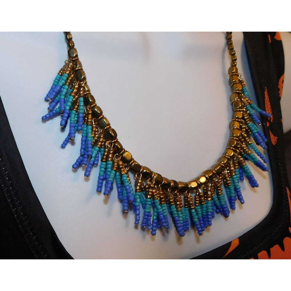 Other Bohemian Fringe Necklace - image 4