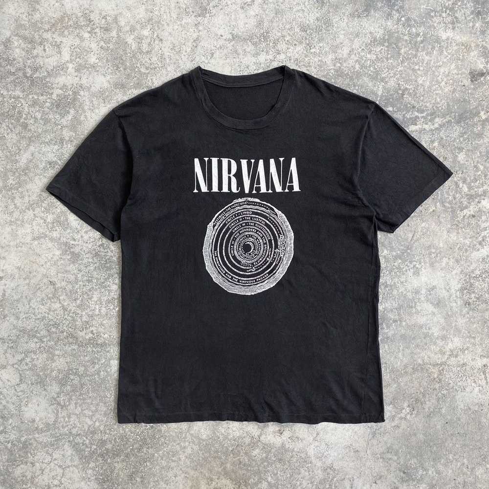 Band Tees × Nirvana × Vintage Vintage Nirvana 9 C… - image 2