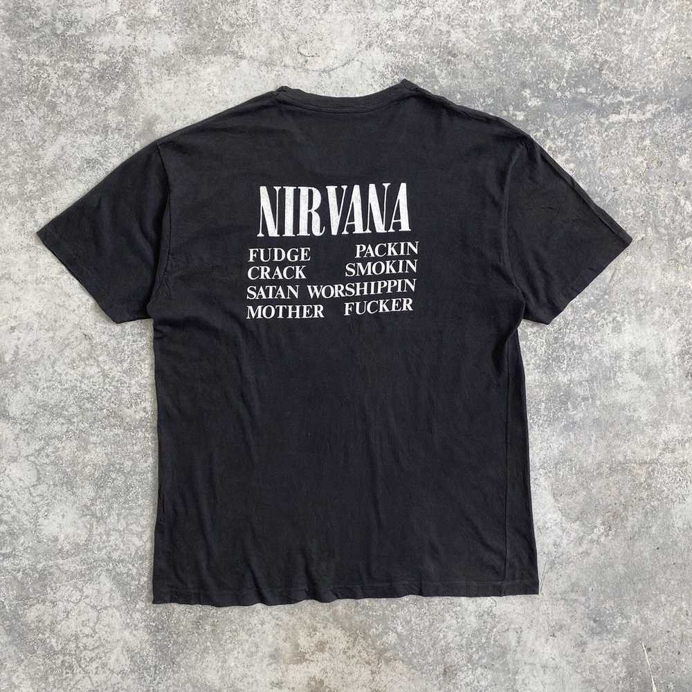 Band Tees × Nirvana × Vintage Vintage Nirvana 9 C… - image 8