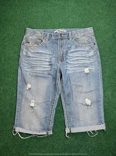Request Jeans Vintage Y2K Request Denim Shorts Dis