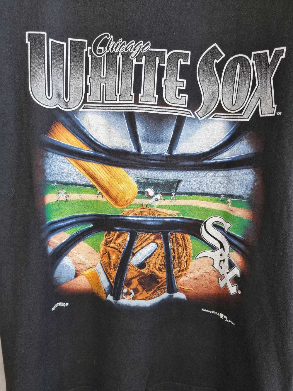 MLB × Streetwear × Vintage Rare 90s Chicago White… - image 3