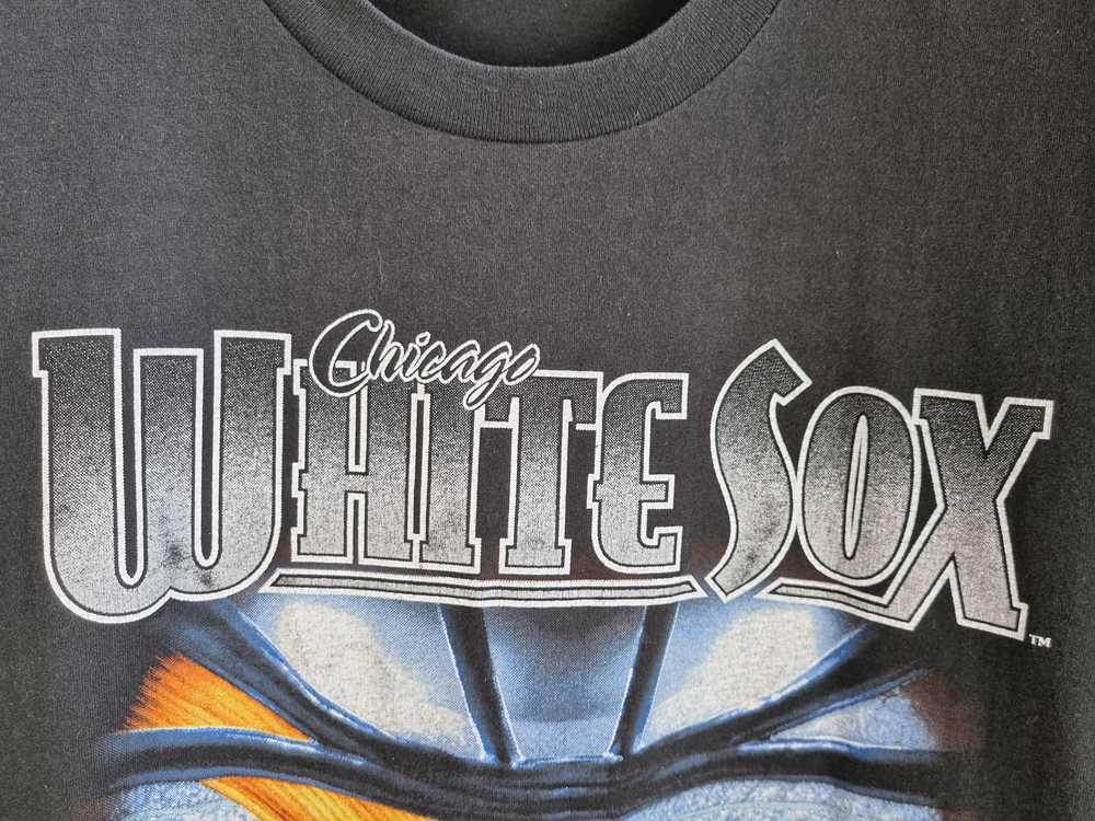 MLB × Streetwear × Vintage Rare 90s Chicago White… - image 5