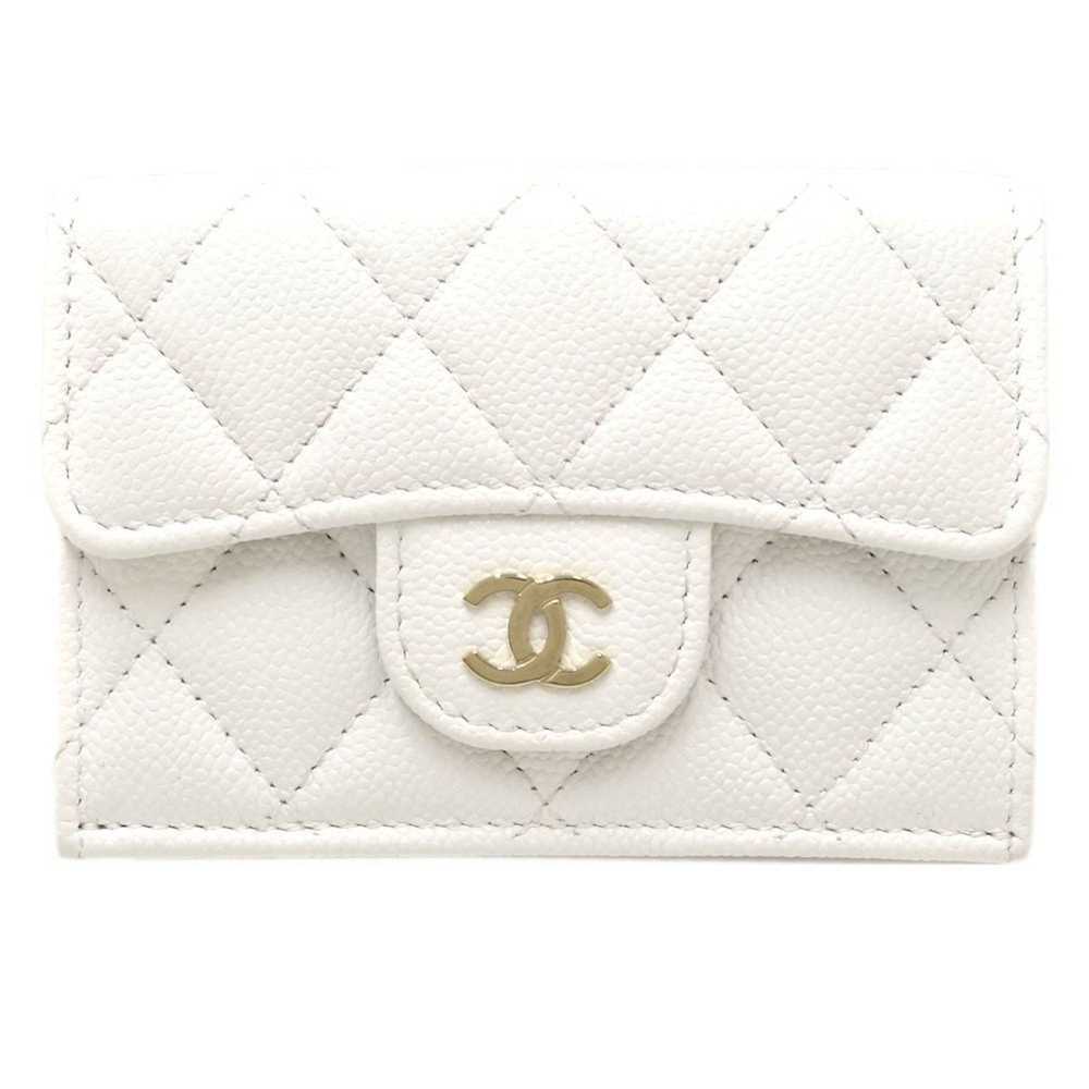 Chanel CHANEL Classic Small Wallet Coco Mark A844… - image 10