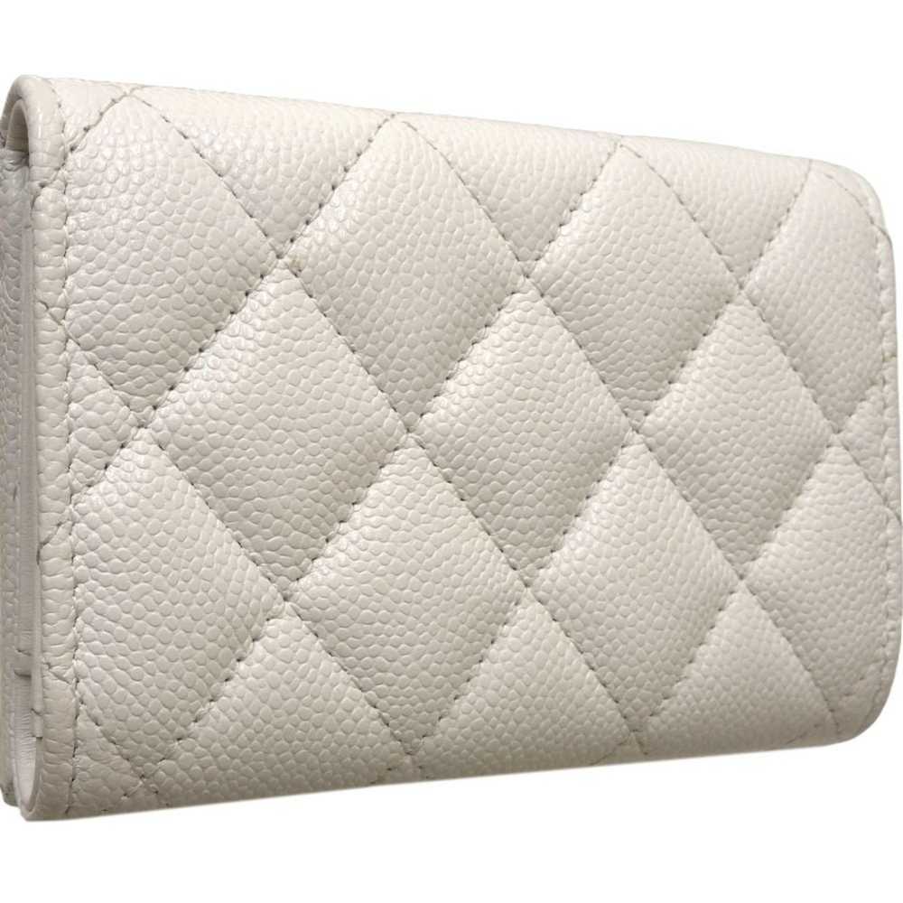 Chanel CHANEL Classic Small Wallet Coco Mark A844… - image 3